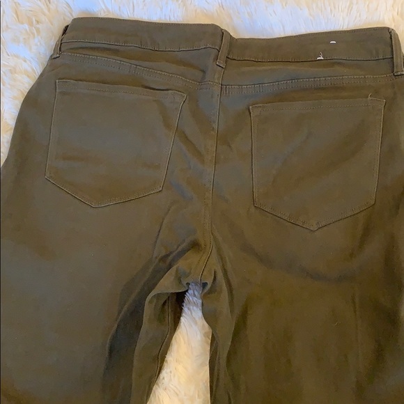 Old Navy Army Green Mid-rise Rockstar Pants - Picture 5 of 5